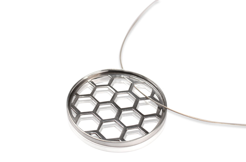 Sterling silver pendant M11 - Image 3