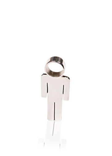 Colgante de plata de ley para hombre