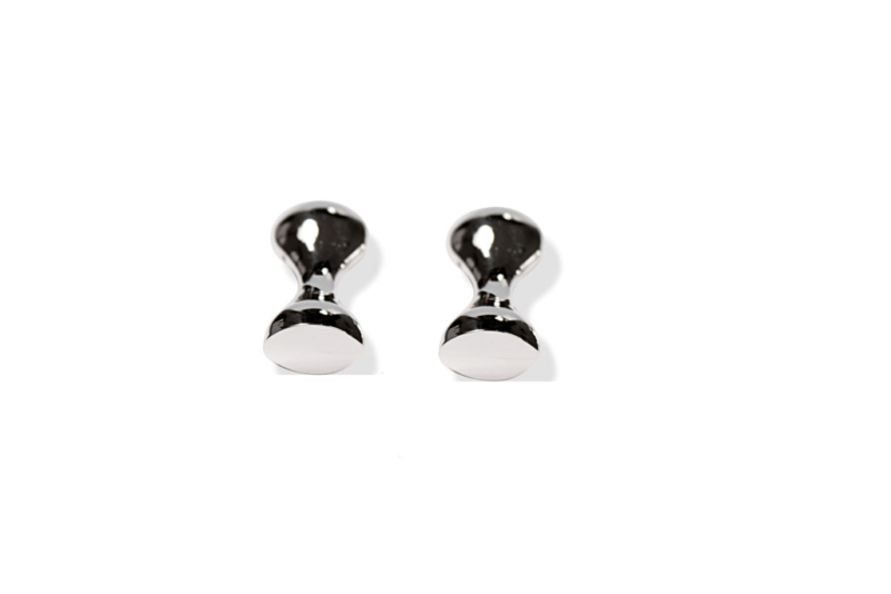 Gemelos de plata de ley para hombre  F11 - Imagen 3