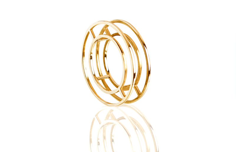 Colgante de oro de ley de18k para hombre M10 Gliese III - Imagen 3