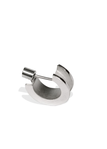 silver earring for man