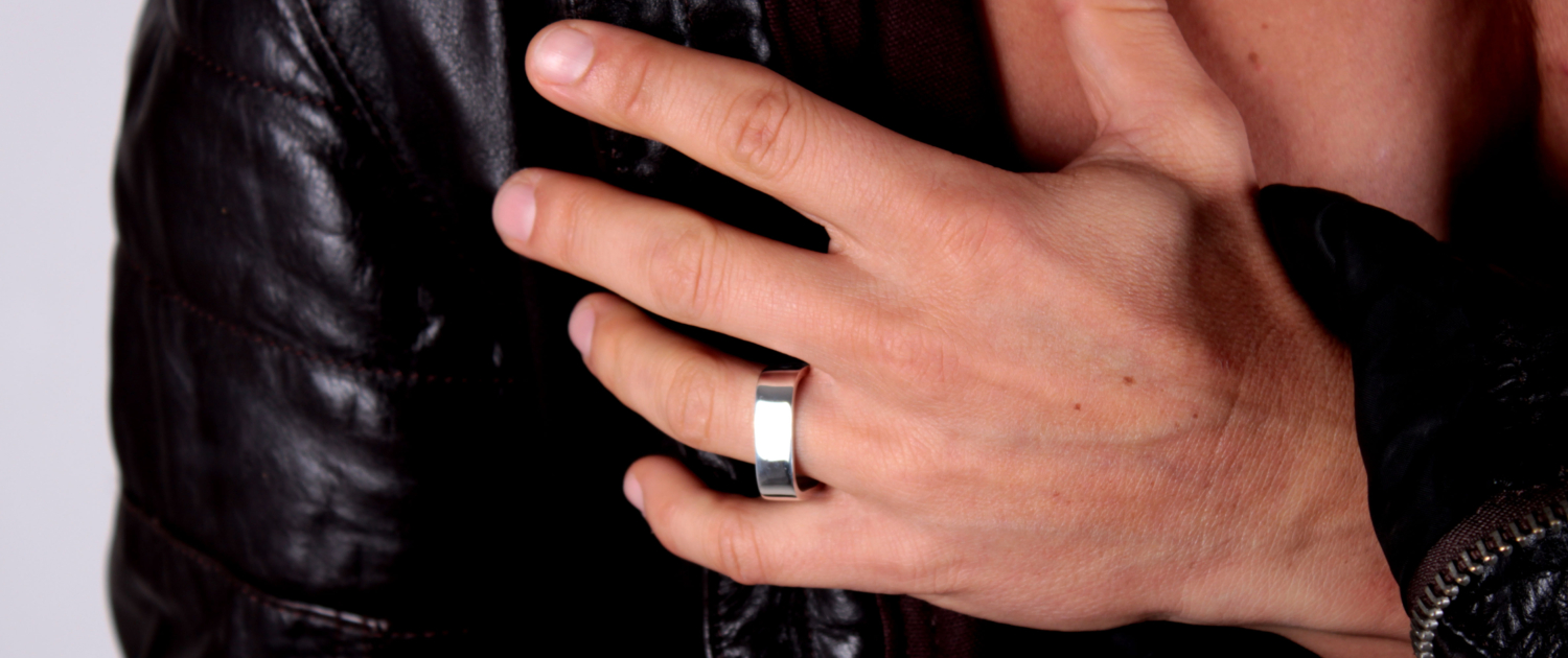men´s jewellery silver ring