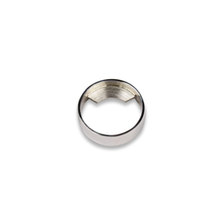 Anillo de plata para hombre excéntrico