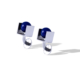 Sterling silver cufflinks for man withe background