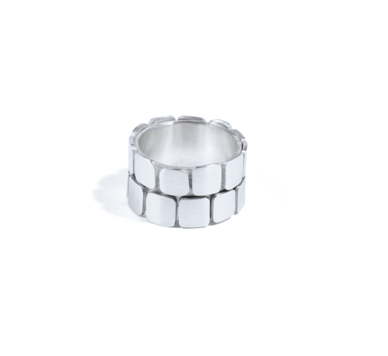 Anillo de plata para hombre